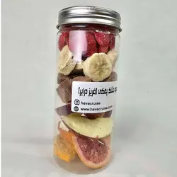 پک تست میوه و بستنی خشک پفکی فریزدرایر