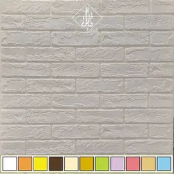 دیوارپوش فومی طرح آجر بهمنی