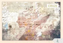 پوستر دیواری سه بعدی خوشنویسی کد D8128