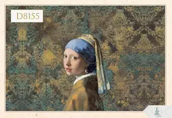 پوستر دیواری سه بعدی هنری کد D8155