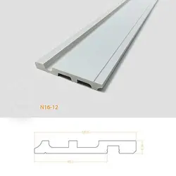 قرنیز نور مخفی پی وی سی 12 سانت کد N16