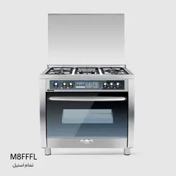 مشخصات، قیمت و خرید اجاق گازتاکنو سری امپراطور مدل تک فر تمام استیل M8FSSSL