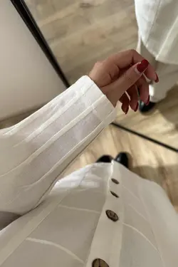 مانتو ترلان سبز یشمی