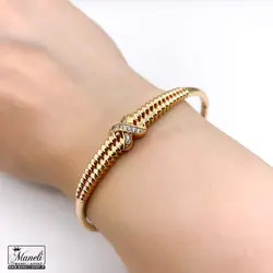 دستبند النگویی رنگ ثابت ژوپینگ: زیبایی و اصالت در دستانتان