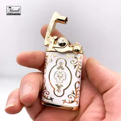 فندک لاکچری سفید بنزینی + عکس و فیلم