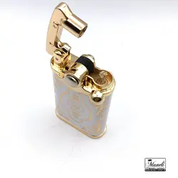 فندک لاکچری سفید بنزینی + عکس و فیلم