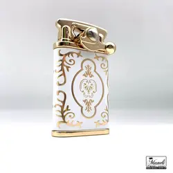 فندک لاکچری سفید بنزینی + عکس و فیلم