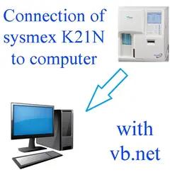 سورس نرم افزار ارتباط دستگاه SysmexK21N با کامپيوتر (vb.net)- آموزشی