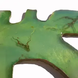 زیر لیوانی رزینی برگ انجیر