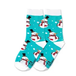 جوراب ساقدار کودک آدم برفی-پاتریس