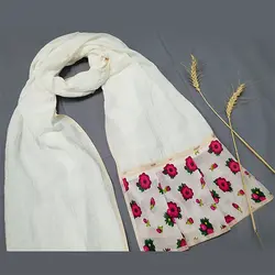 شال نخی دست دوز طرح 21-1