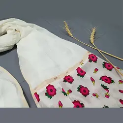 شال نخی دست دوز طرح 21-1