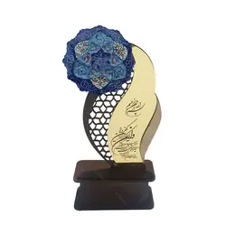 تندیس مینا طرح لاله کد017 - فروشگاه اینترنتی با زنده رود