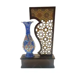 تندیس گلدان مینا کد 015 - فروشگاه اینترنتی با زنده رود