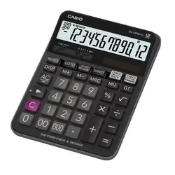 ماشین حساب کاسیو DJ-120D PLUS (تکی و عمده) - فروشگاه اینترنتی با زنده رود
