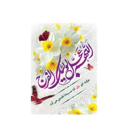 قاب شاسی امام زمان (عج) طرح مسیحا نفس - فروشگاه اینترنتی با زنده رود