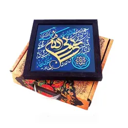 کتیبه نقش برجسته طرح علی ولی الله کد ۱۲۳ - فروشگاه اینترنتی با زنده رود