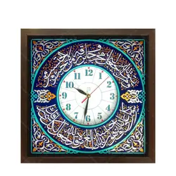 تابلو برجسته ساعت طرح آیه راه نجات کد ۱۷۹ - فروشگاه اینترنتی با زنده رود