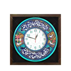 تابلو ساعت طرح ای در درون جانم کد ۱۷۶ - فروشگاه اینترنتی با زنده رود