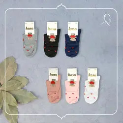 جوراب نیم‌ ساق زنانه کد ۱۵۵۰۵۹ -04 / جفتی 16500 تومان/ 6 جفت - فروشگاه اینترنتی با زنده رود