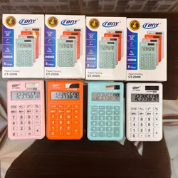 ماشین حساب دانش آموزی کرونی مدل CT-200N (تکی و عمده) - فروشگاه اینترنتی با زنده رود