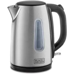 کتری برقی بلک اند دکر Black and Decker مدل Black & Decker JC450-B5 1.7L Concealed Coil Stainless Steel Kettle | JC450-B5 ا Black&Decker 1.7 JC450-B5 Kettle