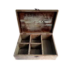 جعبه چوبی پذیرایی تیج سان مدل Flowers