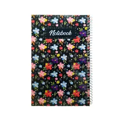 دفتر یادداشت تیج سان طرح بنفشه