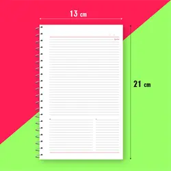 دفتر یادداشت تیج سان طرح بنفشه