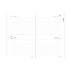 سررسید دو روز شمار باران تیج سان