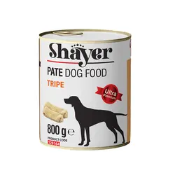 کنسرو سگ شایر سیرابی 800 گرمی shayer
