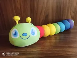 عروسک پولیشی کرم ابریشم