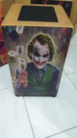 کاخن پژواکوب طرح دار و ساده قابل کوک cajon