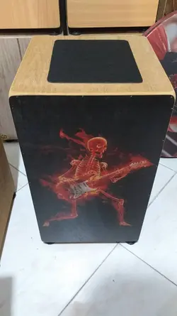 کاخن پژواکوب طرح دار و ساده قابل کوک cajon