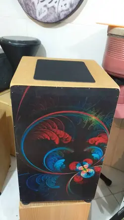کاخن پژواکوب طرح دار و ساده قابل کوک cajon