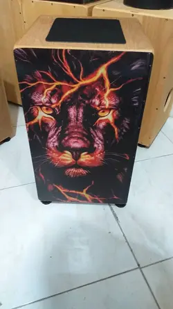 کاخن پژواکوب طرح دار و ساده قابل کوک cajon