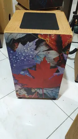 کاخن پژواکوب طرح دار و ساده قابل کوک cajon