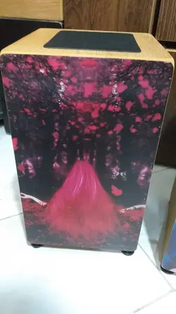 کاخن پژواکوب طرح دار و ساده قابل کوک cajon