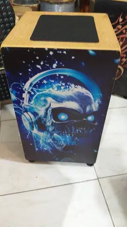 کاخن پژواکوب طرح دار و ساده قابل کوک cajon