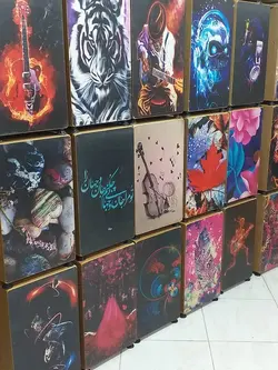 کاخن پژواکوب طرح دار و ساده قابل کوک cajon