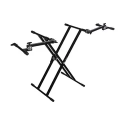 پایه ضربدری دوطبقه ( کیبورد . دیجی . لب تاب . میکسر ) سناتور SENATOR STAND DJ