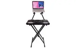 پایه ضربدری دوطبقه ( کیبورد . دیجی . لب تاب . میکسر ) پرومکس  PROMAX STAND DJ