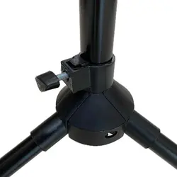 پایه میکروفن 2 تکه بلند استیل ستاره ای STAND MICROPHONE