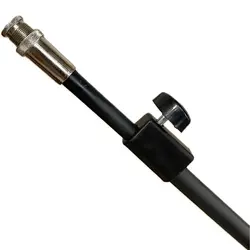 پایه میکروفن 2 تکه بلند استیل ستاره ای STAND MICROPHONE