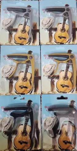 کاپو گیتار فلزی (گیره ای) guitar capo