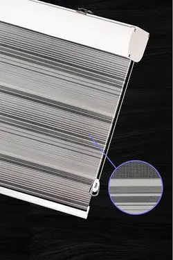 پرده زبرا پلیسه تک سایز AK-160