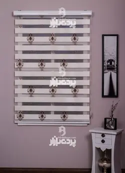 پرده زبرا مدل گلدوزی IPK 8441-Z V-01