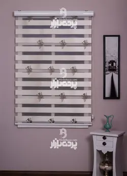 پرده زبرا مدل گلدوزی IPK 8442-Z V-03