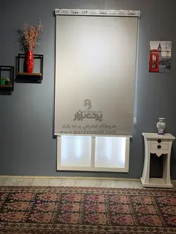 پرده شید بلک اوت طوسی M-22