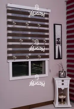 پرده زبرا مدل گلدوزی IPK 8442-Z V-05